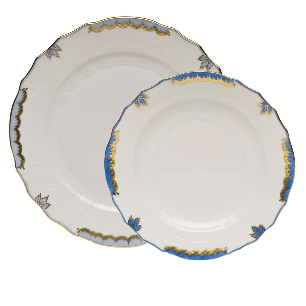 Herend Princess Victoria Light Blue Borsheims